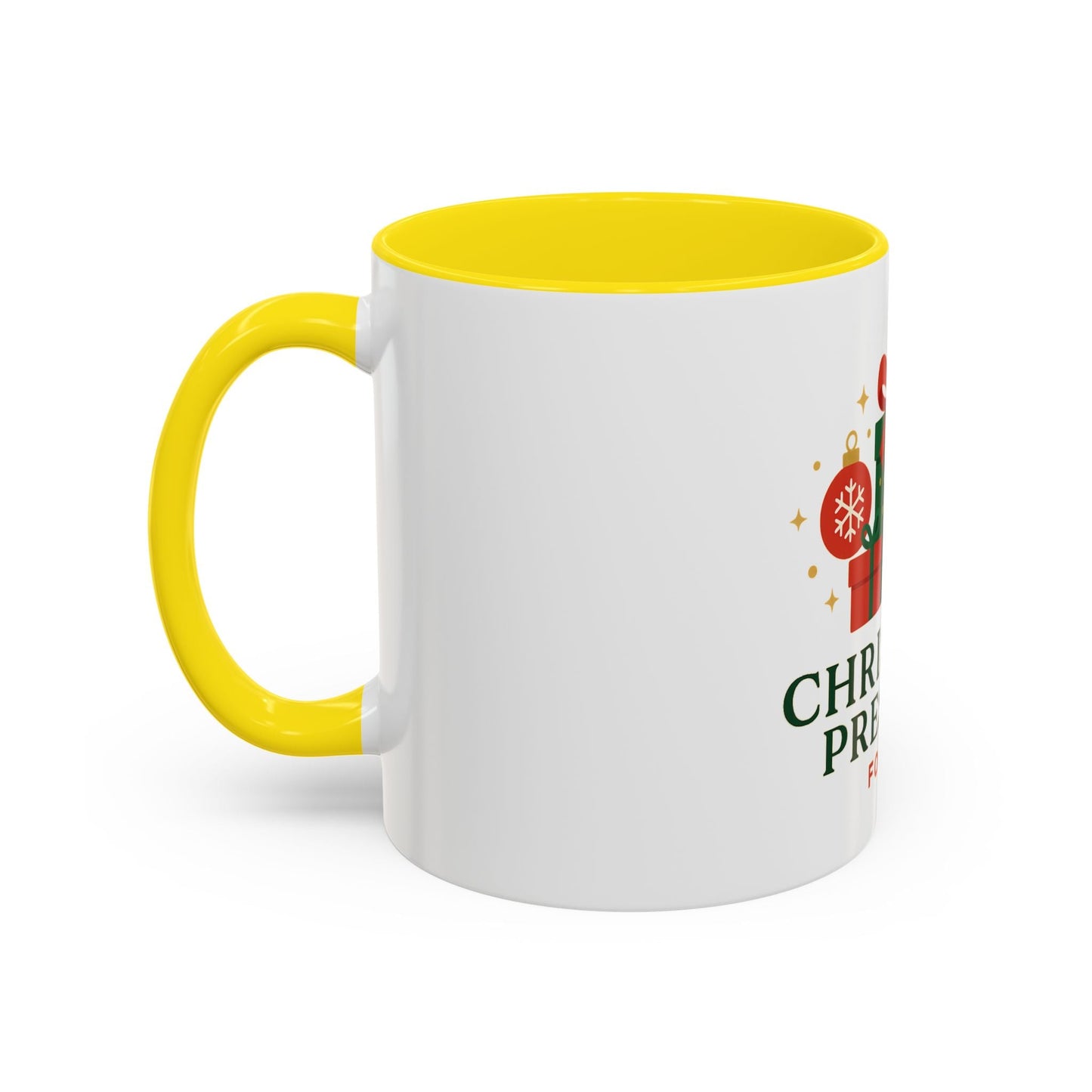 Christmas Presents Coffee Mug — Holiday Gift Mug (Accent 11/oz)