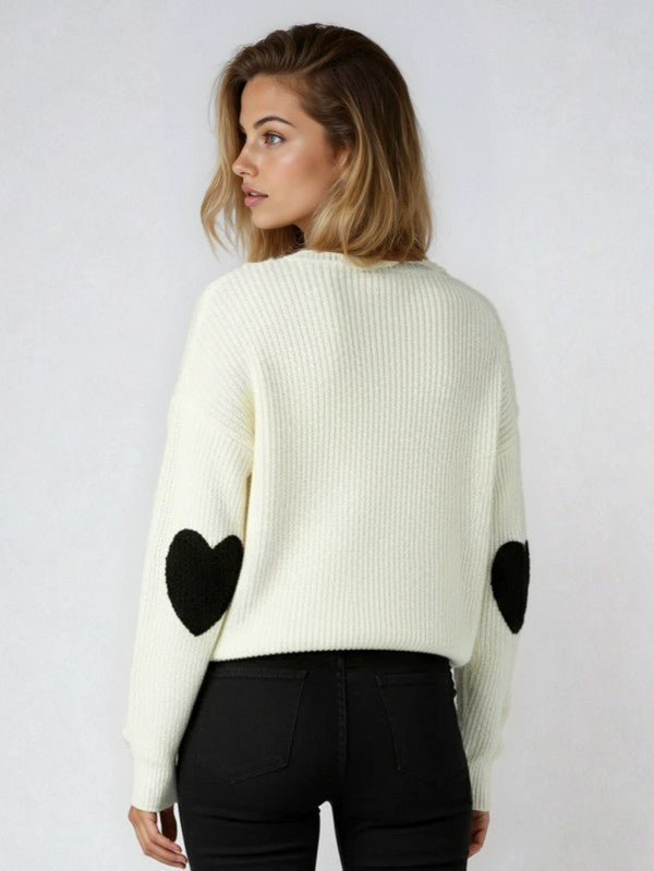 Heart sweater