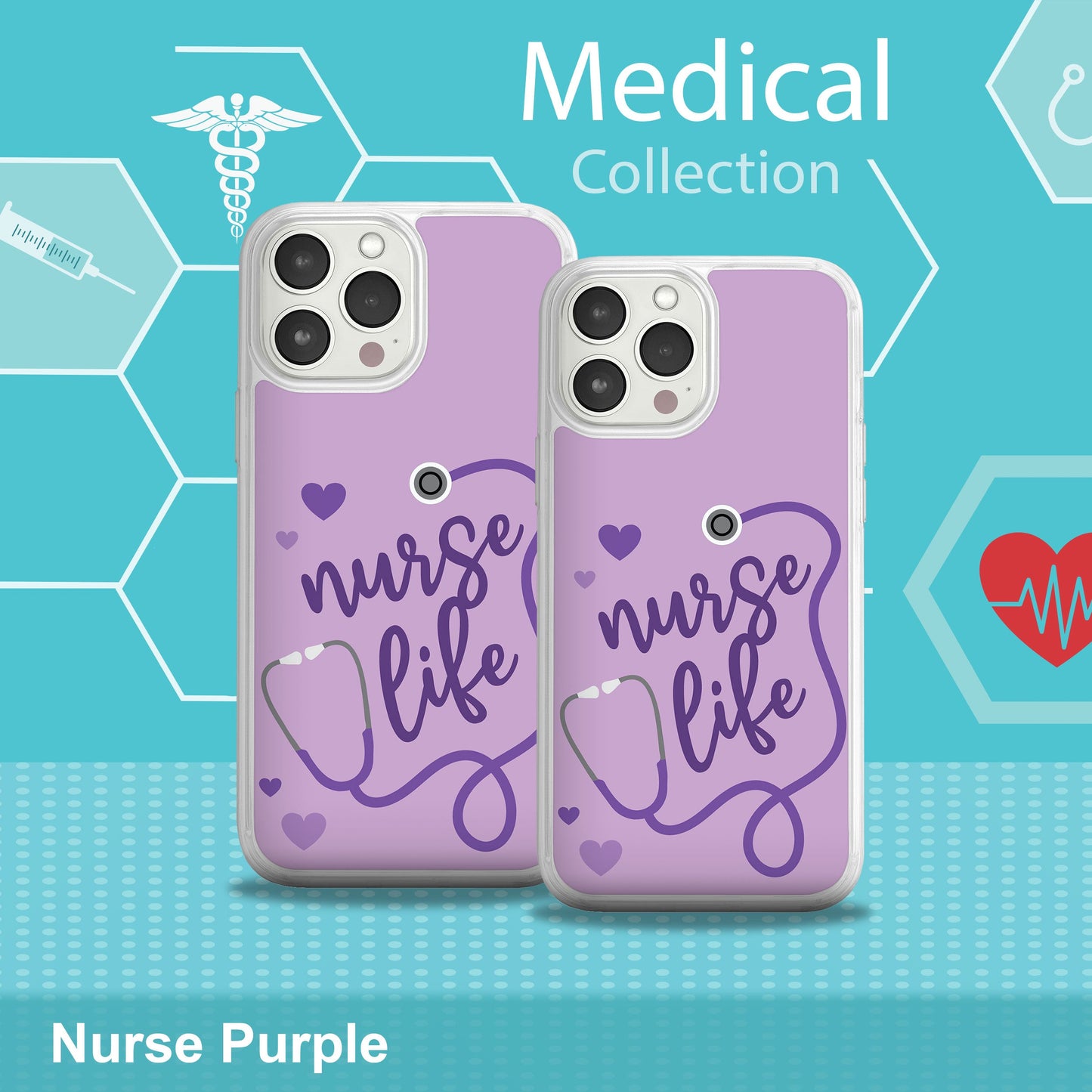 Nurse HD Apple iPhone 12 Series Mag-Safe Phone Case