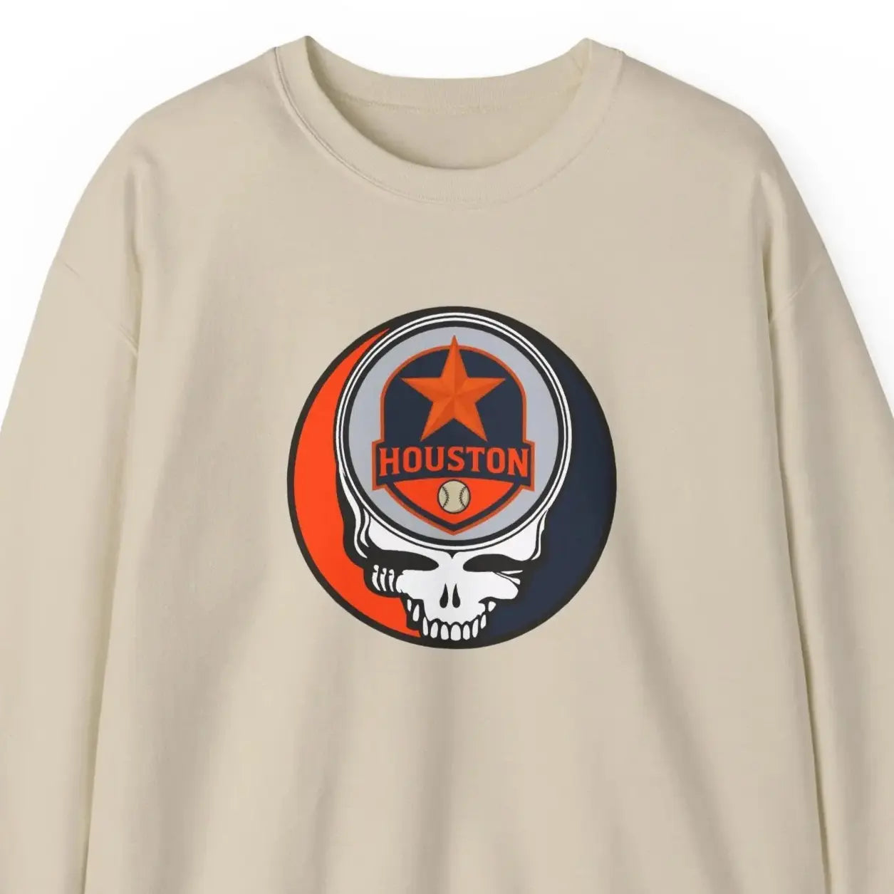 Houston Astros Original Stealie × Grateful Dead Crewneck