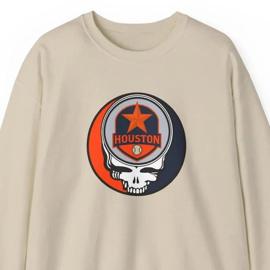 Houston Astros Original Stealie × Grateful Dead Crewneck