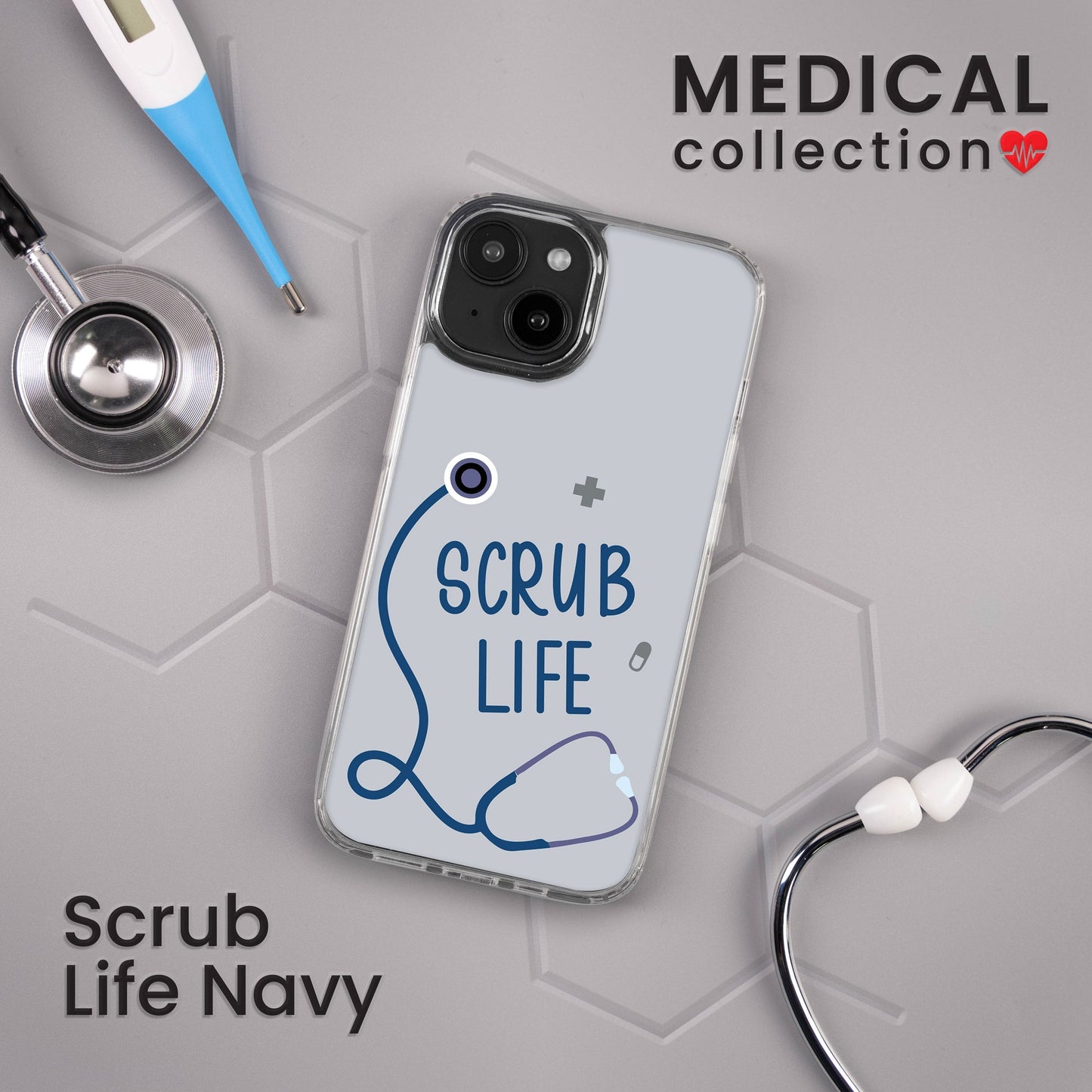Nurse HD Apple iPhone 13 Series Mag-Safe Phone Case