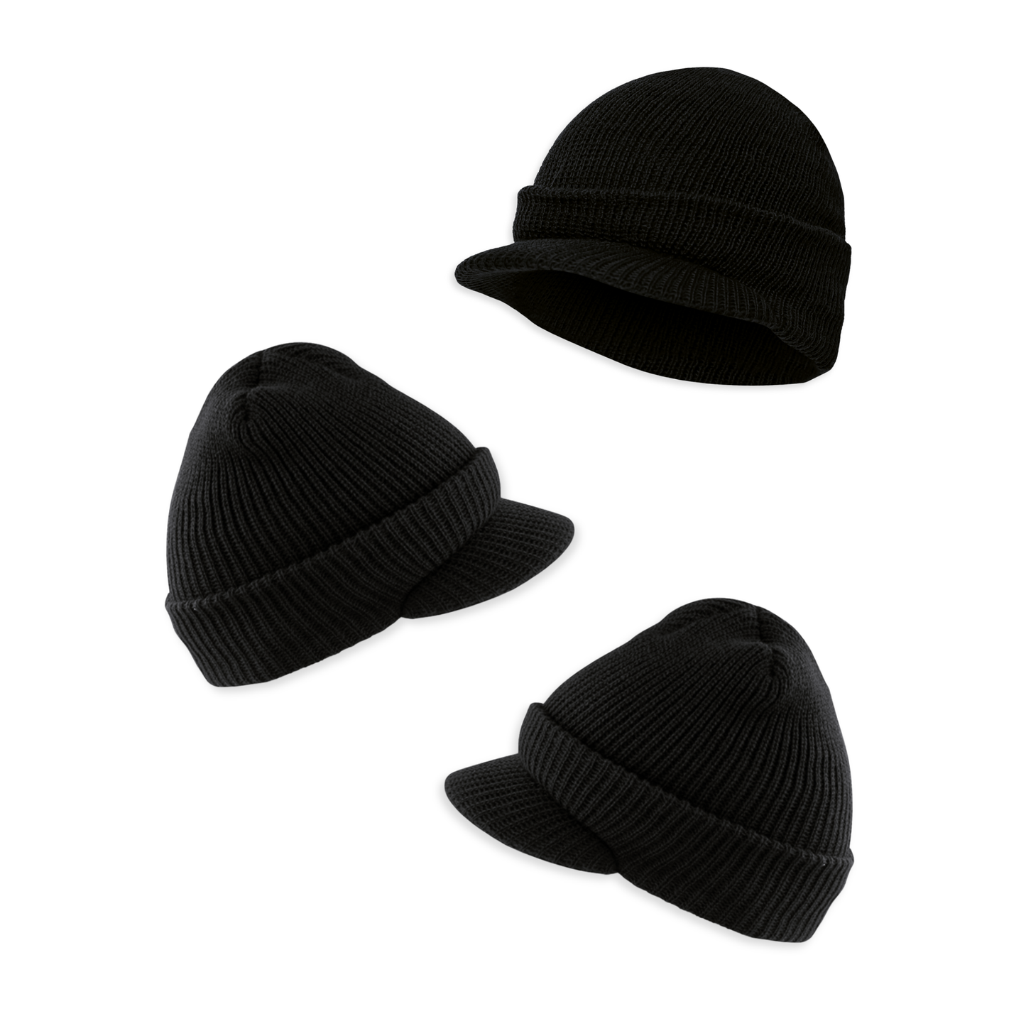 Military Wool Jeep Cap
