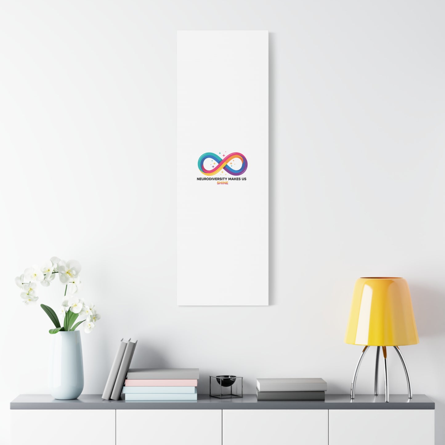 Neurodiversity Makes Us Shine Canvas | Autism Acceptance, Autistic Pride