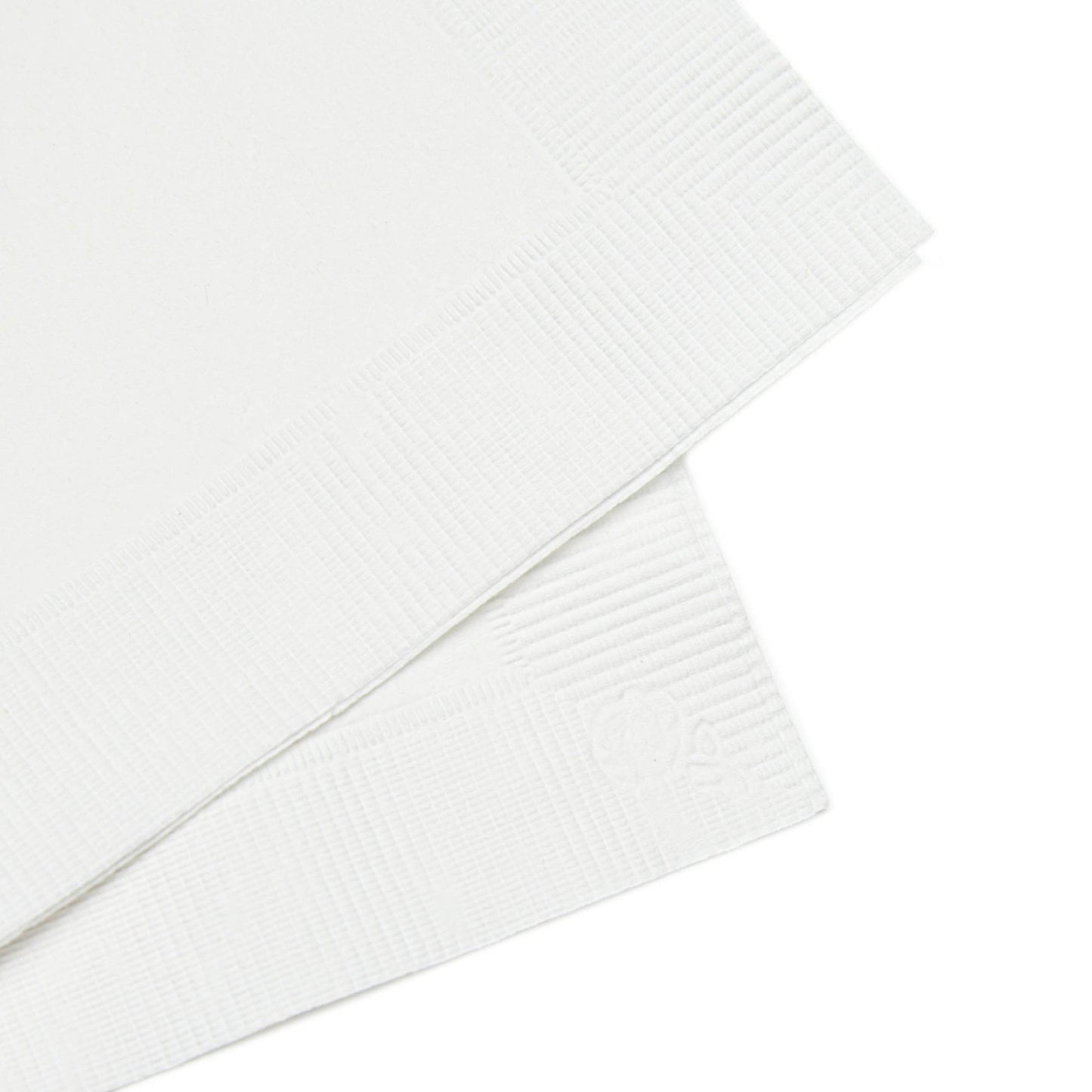 White Coined Napkins