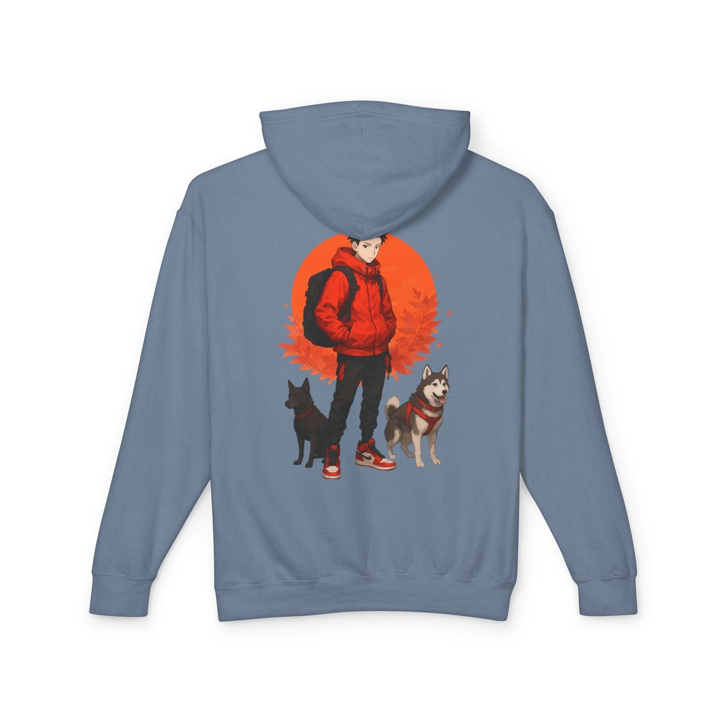 Artful Lightweight Hooded Sweatshirt for Art Enthusiasts and Young Adults