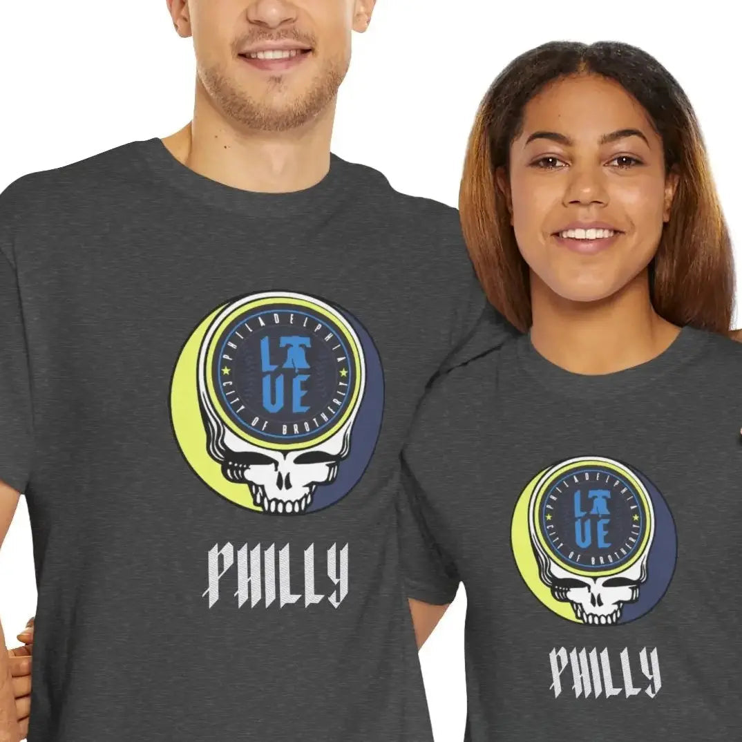 Philly City Connect Logo Stealie × Grateful Dead Tee