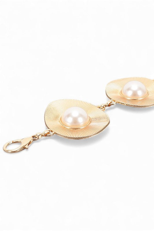 Pearl Studs Iconic Chain Belt