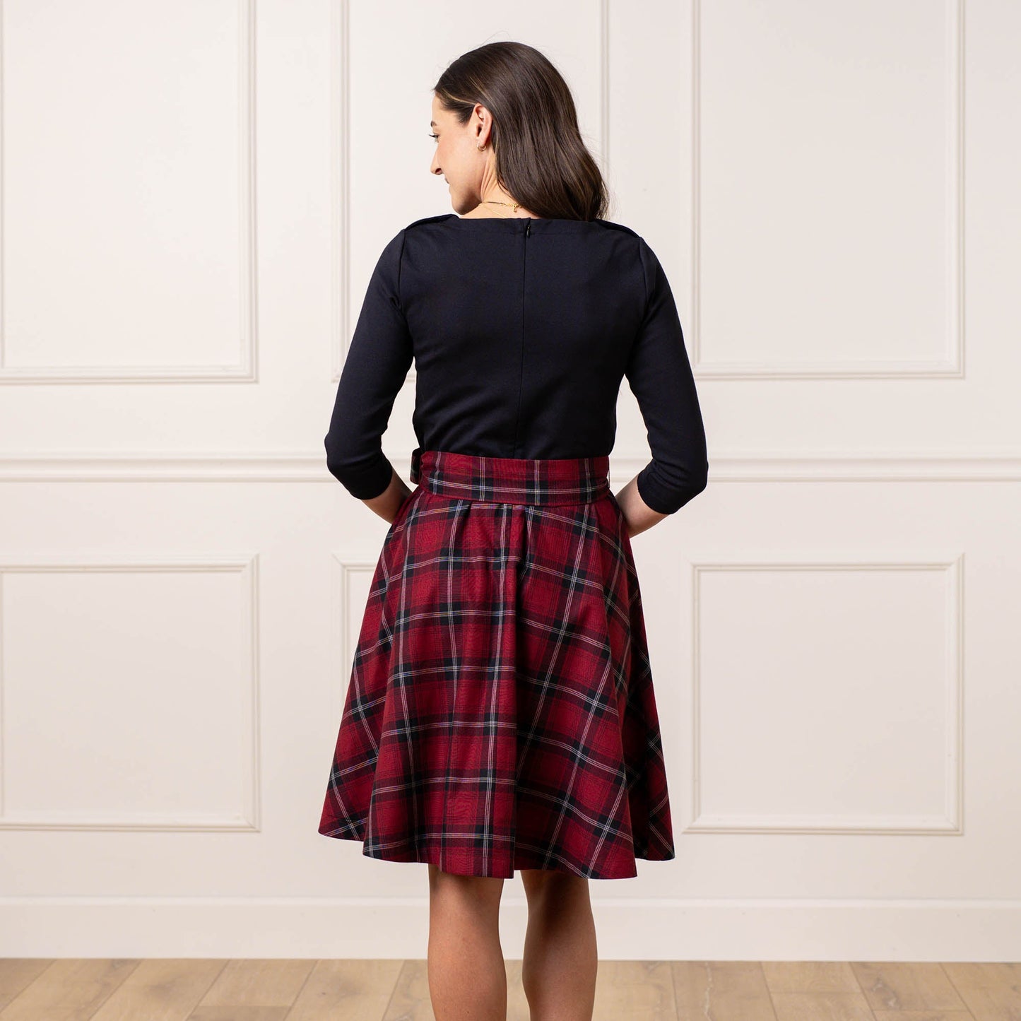 French Skater Dress