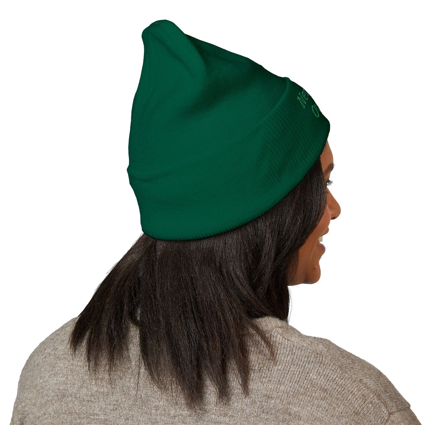 "NevarLand Outpost" - Embroidered Cuffed Knit beanie
