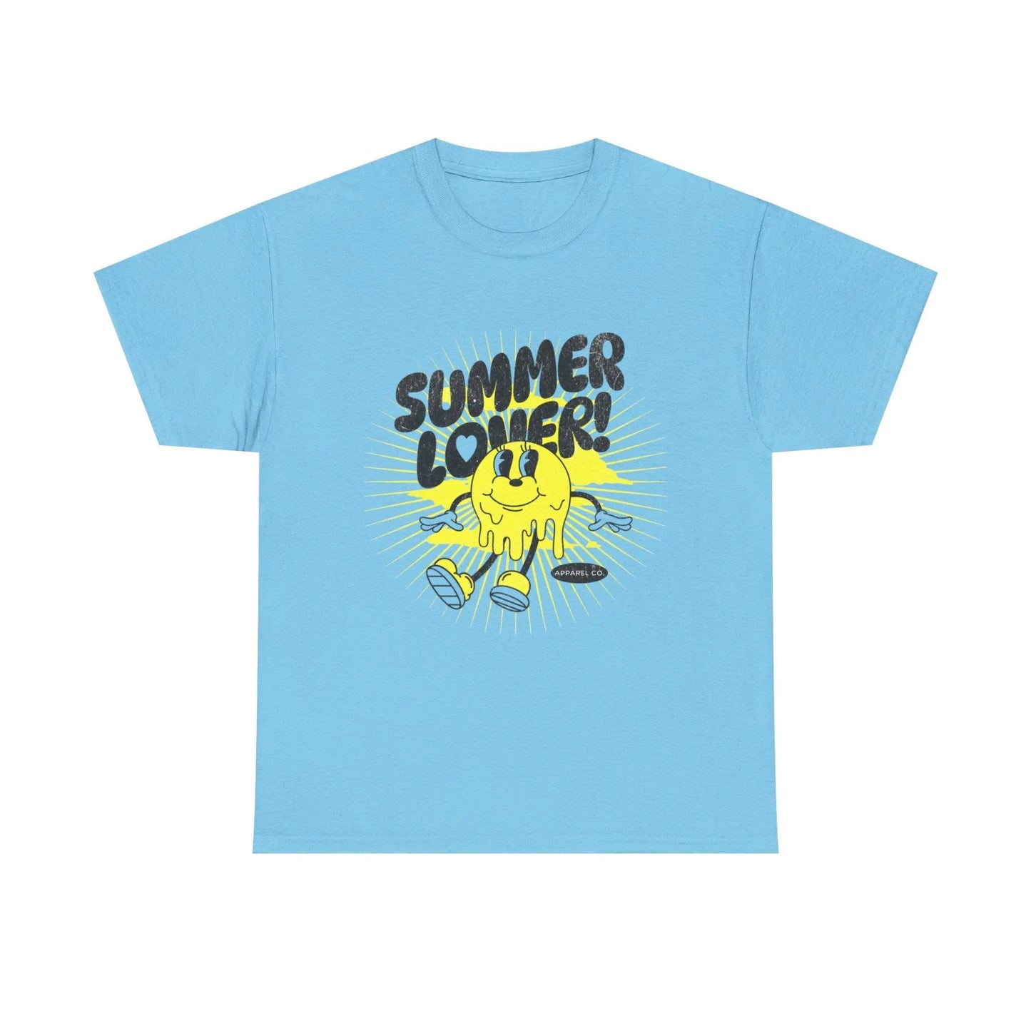 Summer Lover Unisex Heavy Cotton Tee, Beachwear, Summer Clothing, Casual Wear, Festival Outfit, Gift for Him, Gift for Her