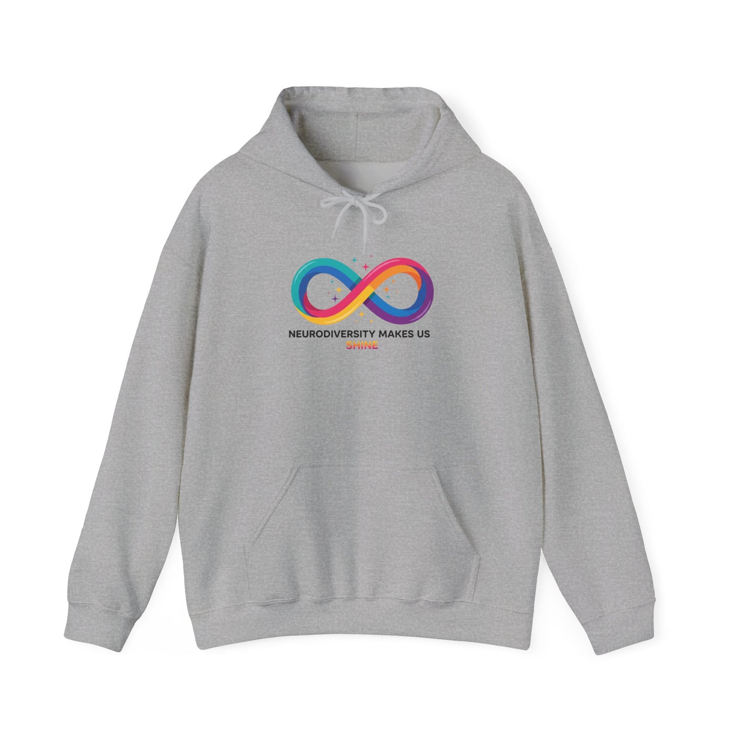 Neurodiversity Infinity Loop Hoodie | autistic pride, acceptance