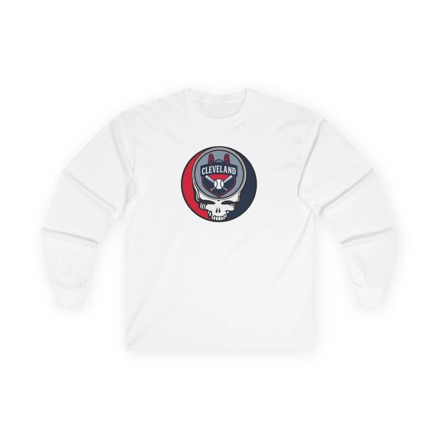 Cleveland Guardians Original Stealie Grateful Dead Long Sleeve Shirt
