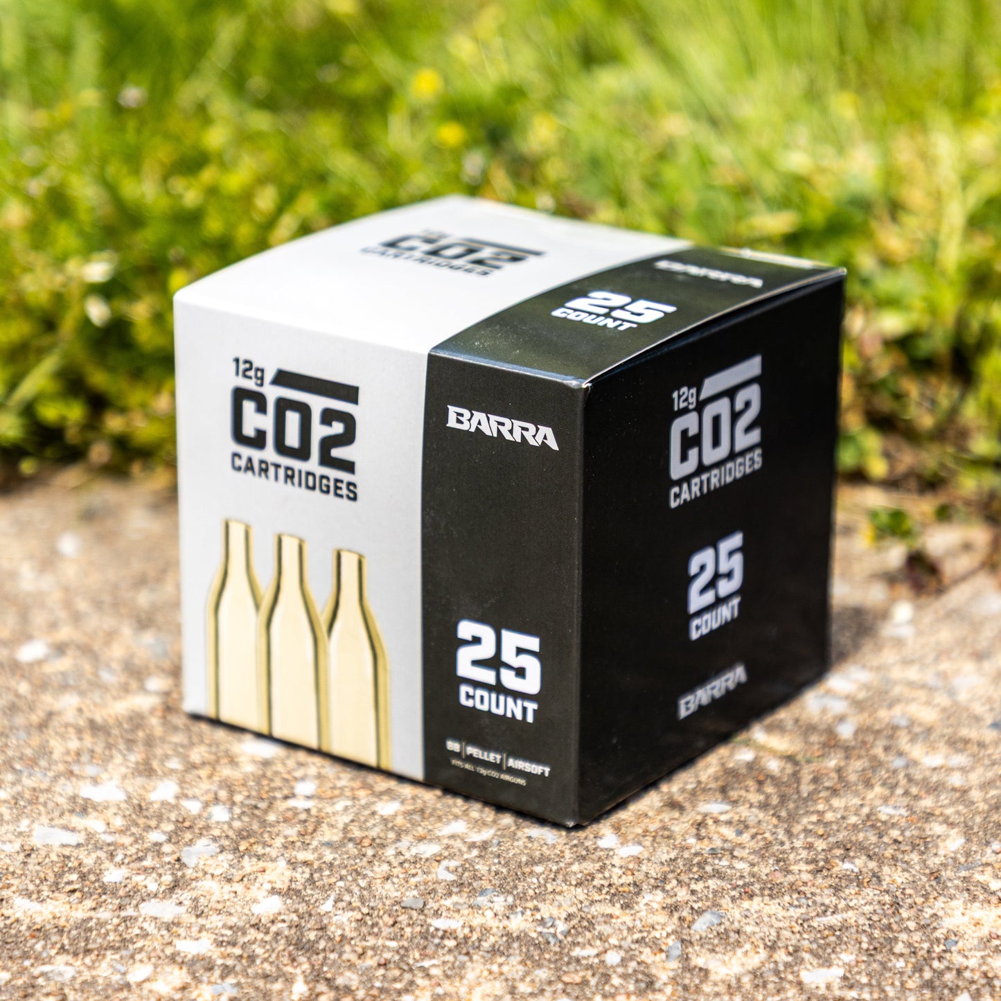 12 Gram CO2 Cartridges - 25 Count