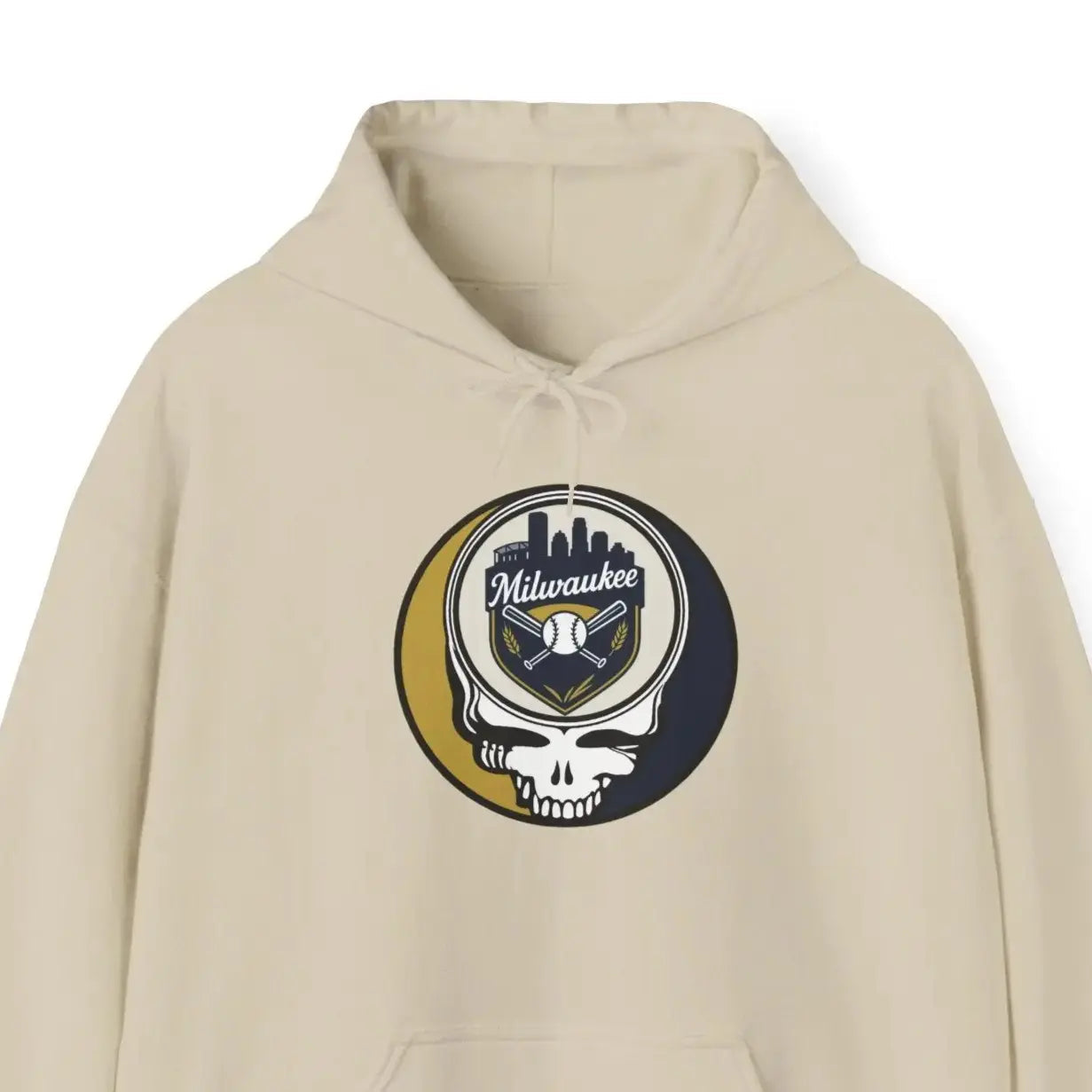 Milwaukee Brewers Original Stealie × Grateful Dead Hoodie