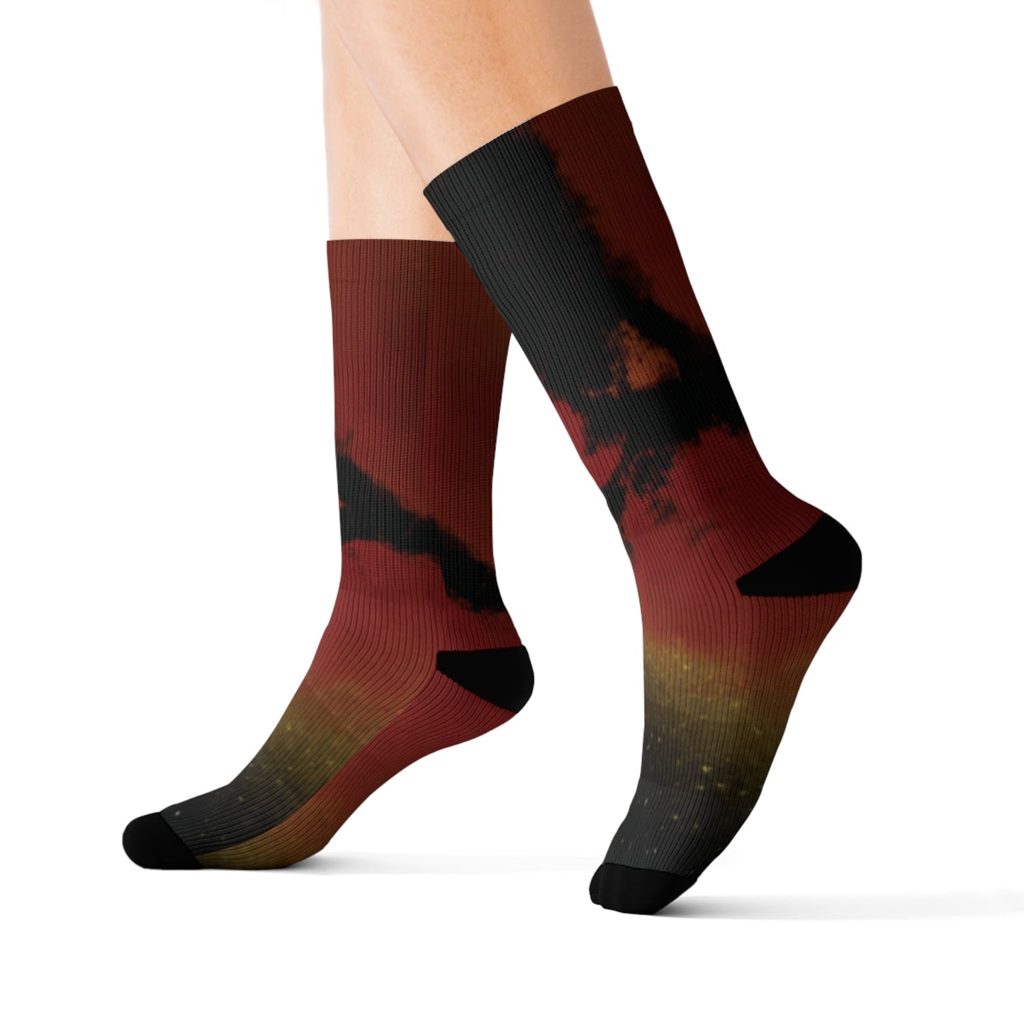 Sublimation Socks - "The Sun"