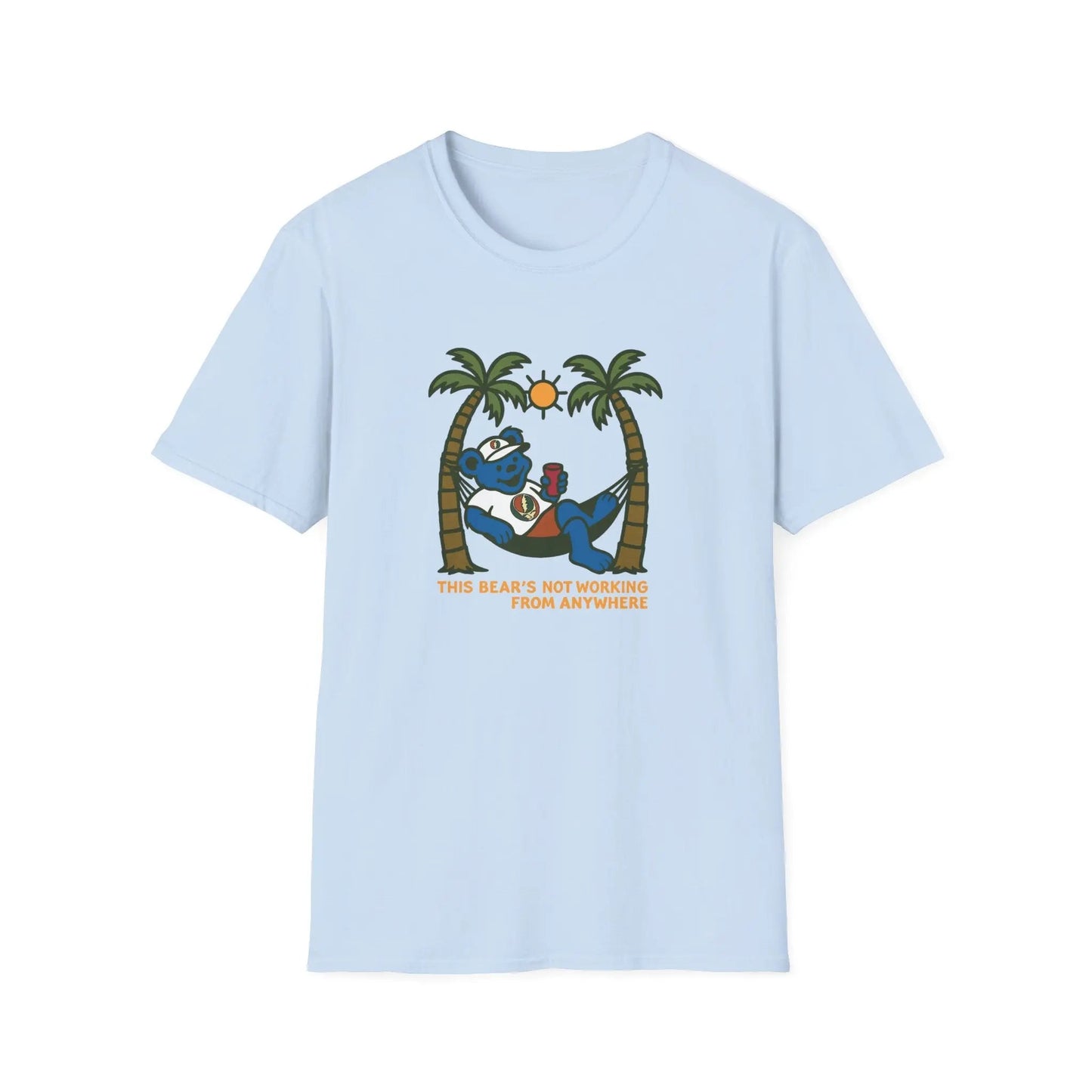 The Bear's Not Working From Anywhere - Life is dead.® × Grateful Dead Tee