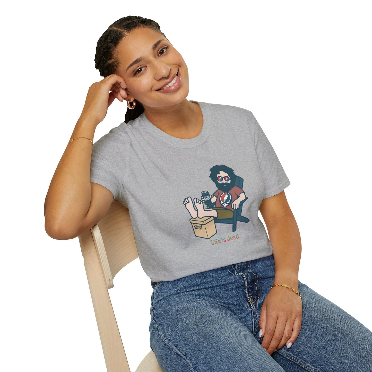 Stay Cool, Jerry - Life is dead.® × Grateful Dead Tee