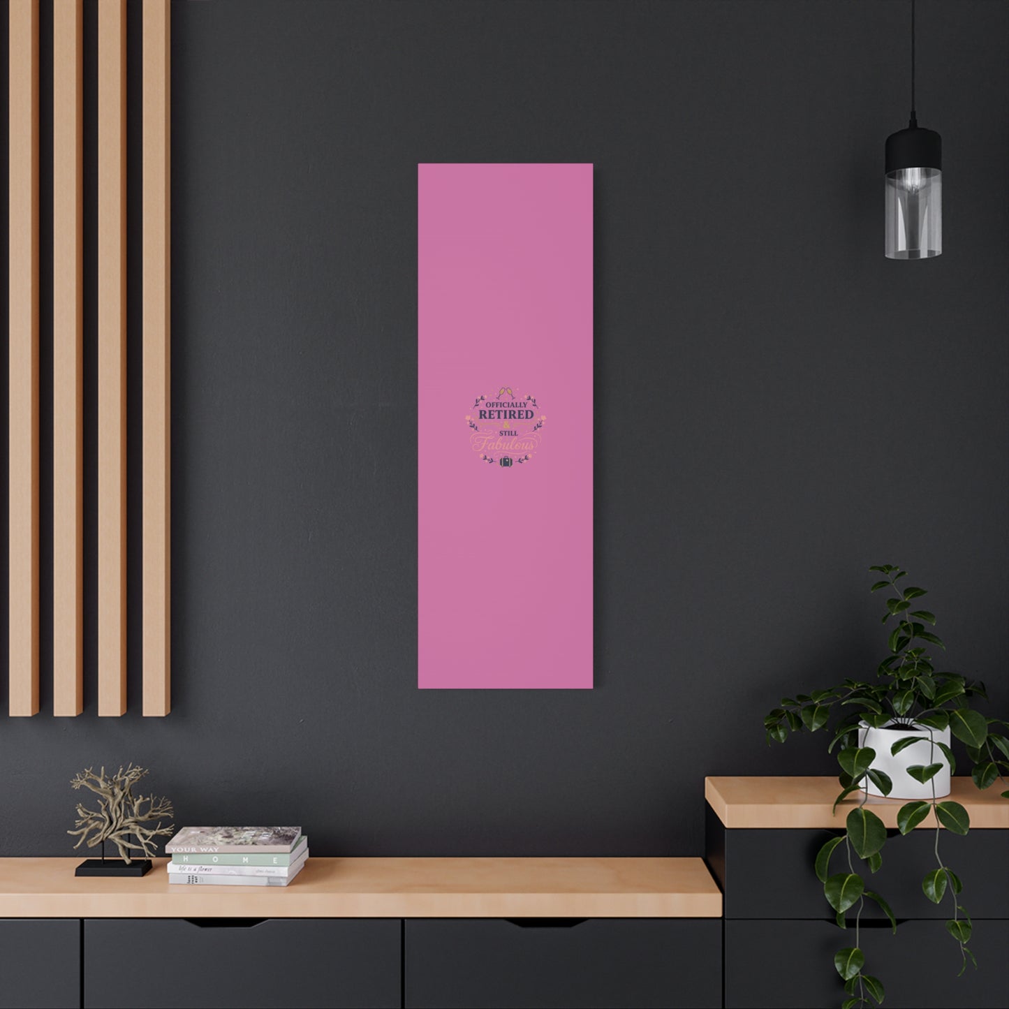Officially Retired & Still Fabulous Canvas, retirement gifts for women | personalized retirement gifts
