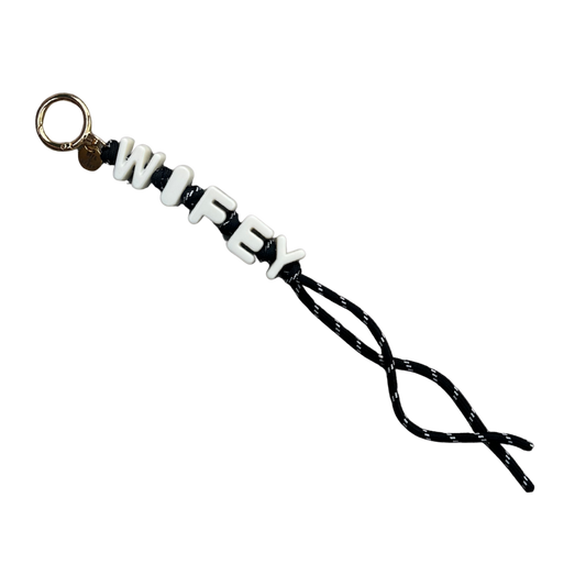 WIFEY ♡ bag charm
