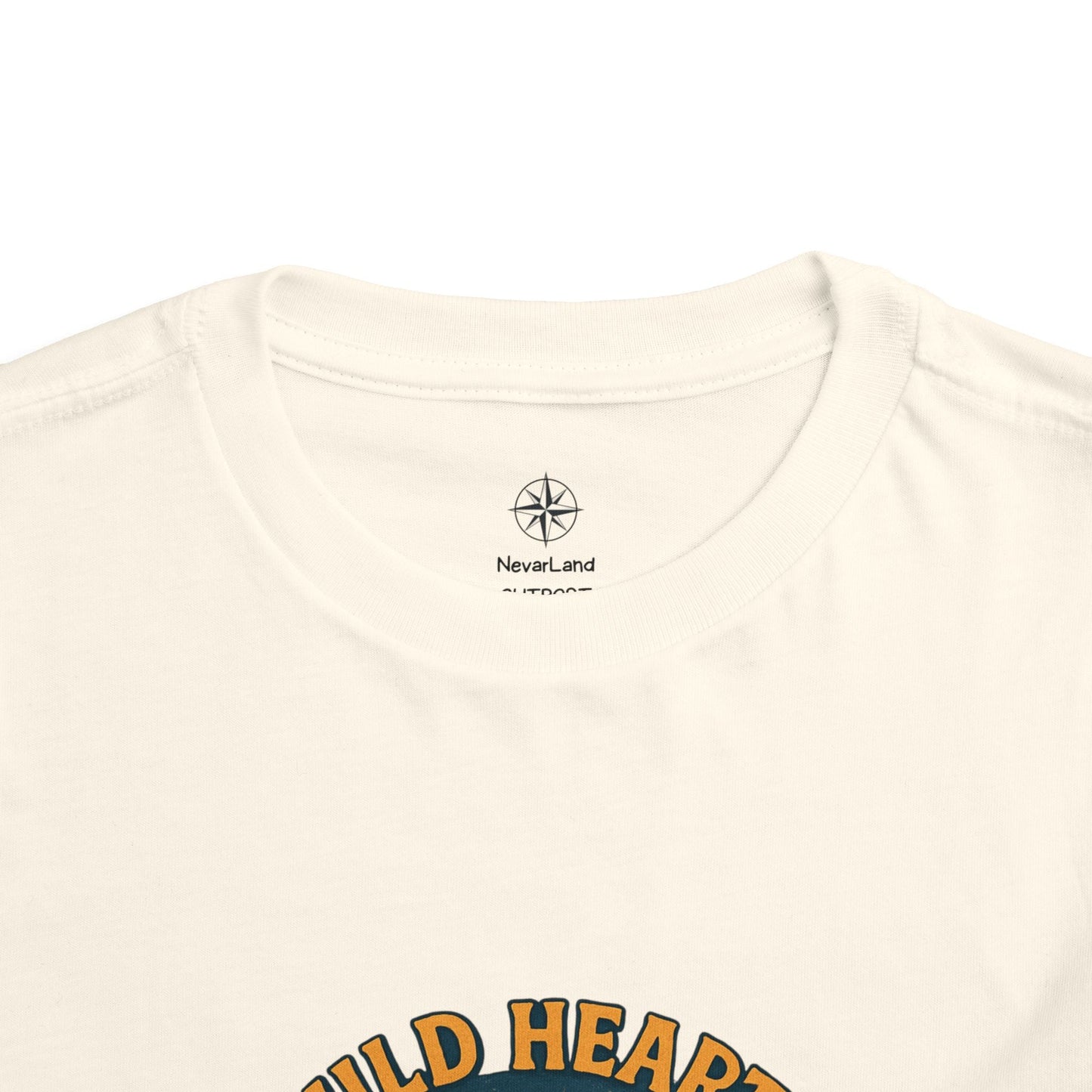 "Wild Hearts Never Lost" Bear Guitar Campfire - Toddler Tee
