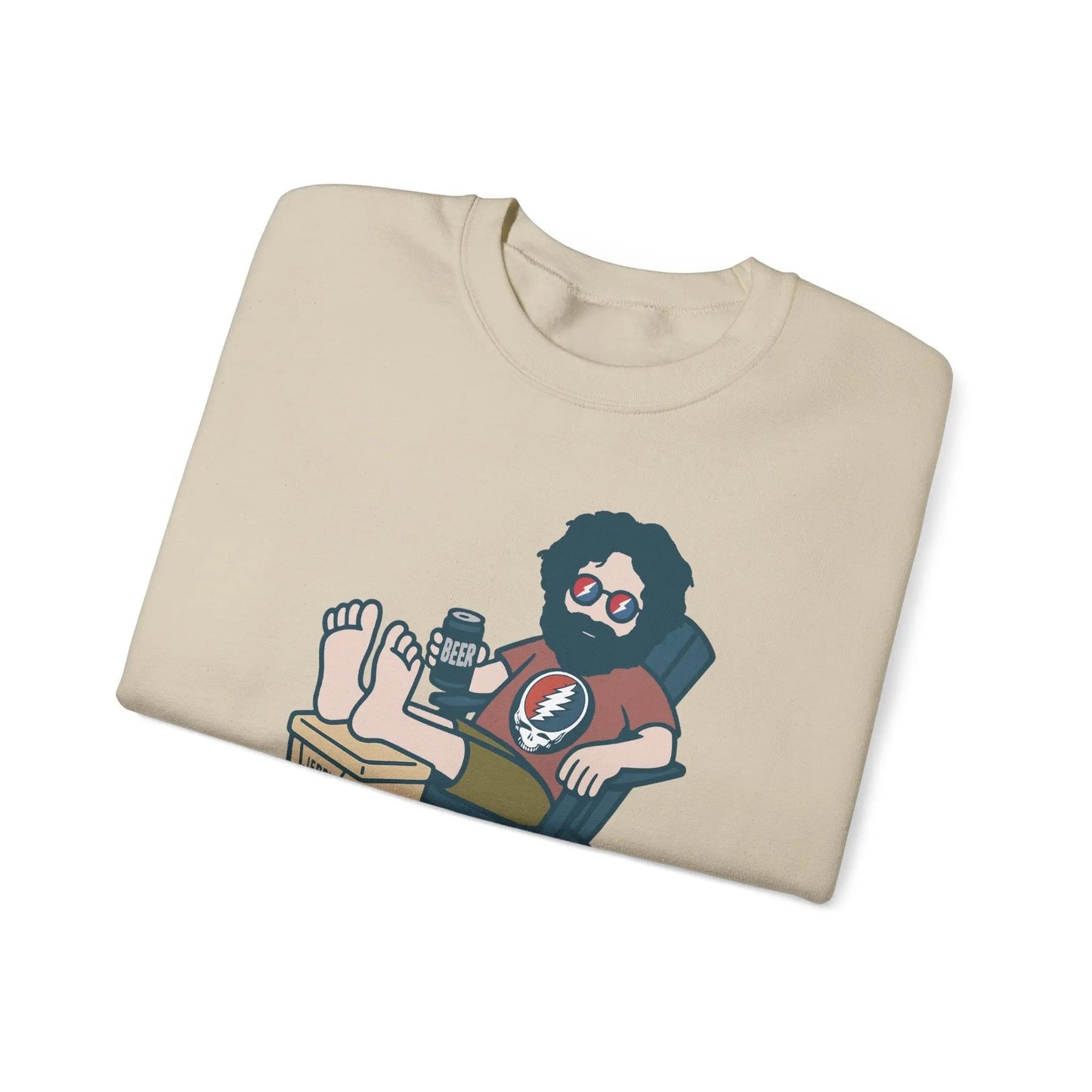 Stay Cool, Jerry Life is dead.® Crewneck | Grateful Dead