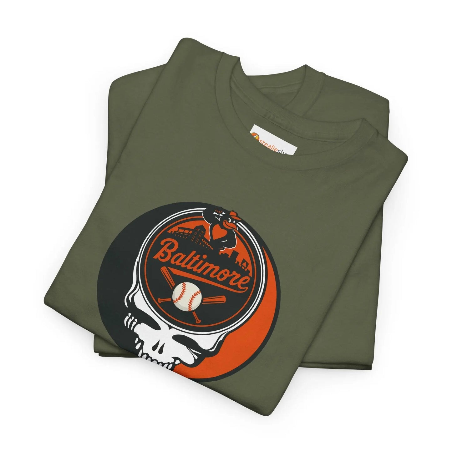 Baltimore Orioles Original Stealie × Grateful Dead Tee