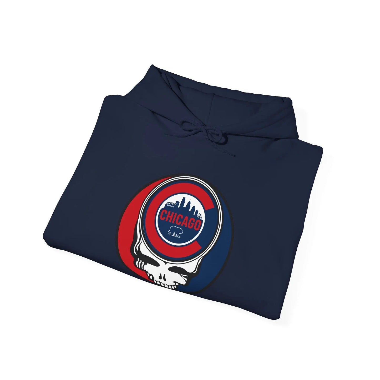Chicago Cubs Original Stealie × Grateful Dead Hoodie