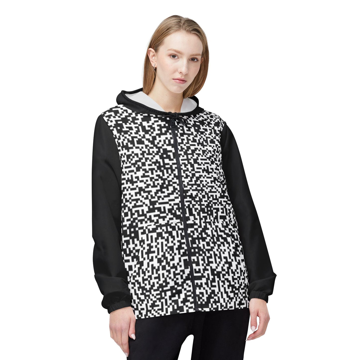 Windbreaker Jacket - "QR Code"