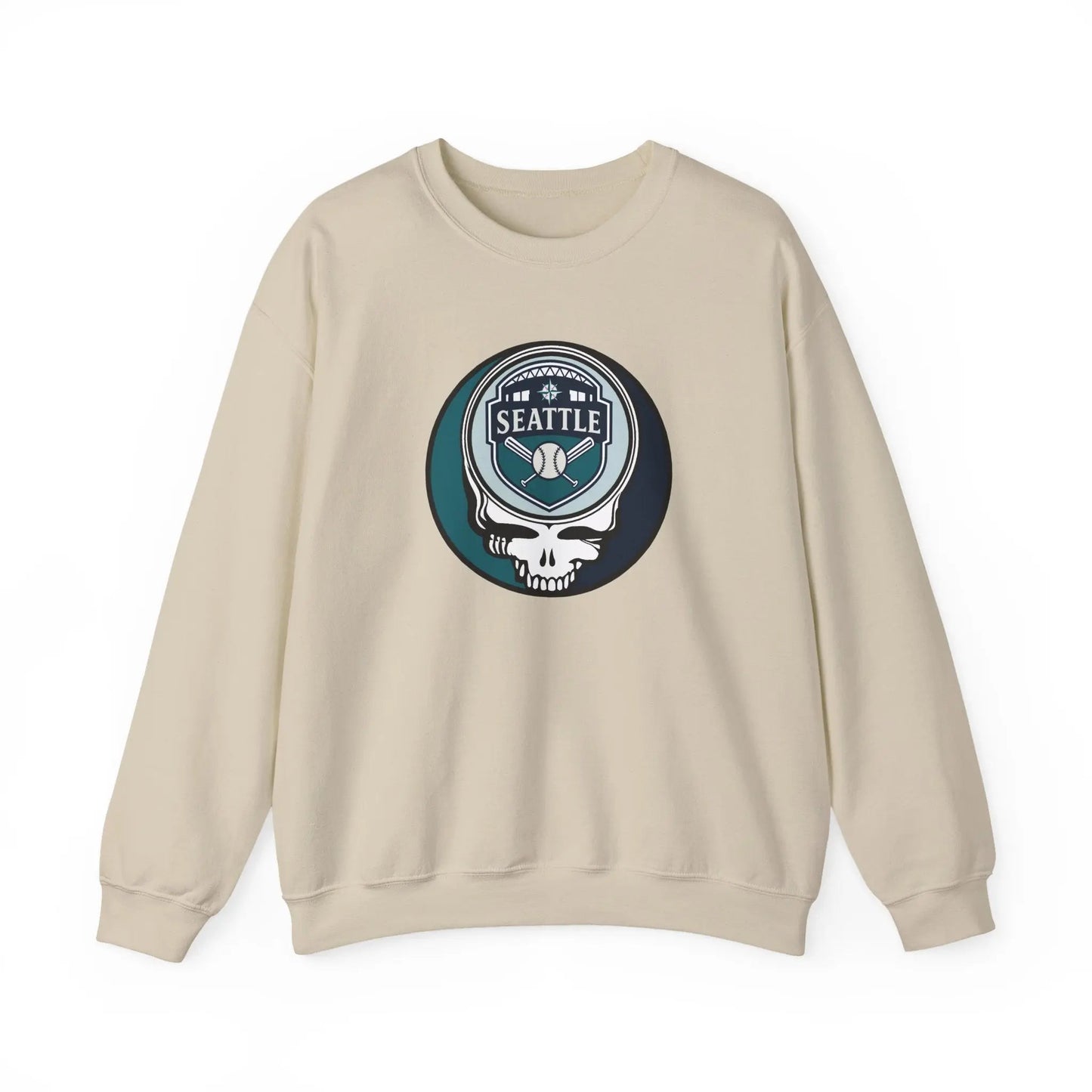 Seattle Mariners original Stealie × Grateful Dead Crewneck