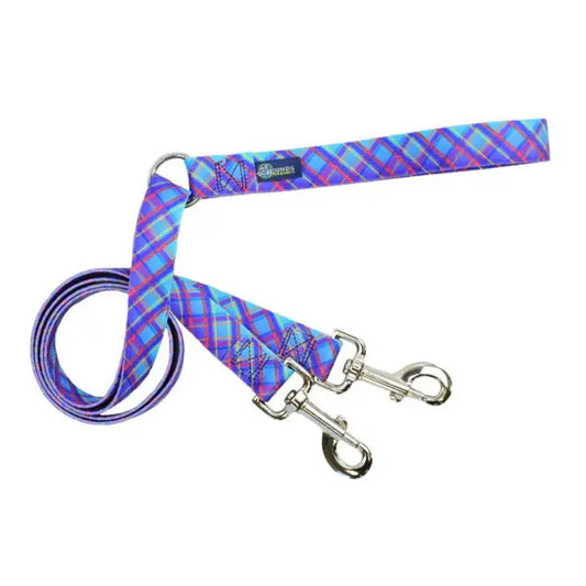 Twilight Glow Blue Plaid Freedom No-Pull Dog Harness – EarthStyle 2 Hounds Design