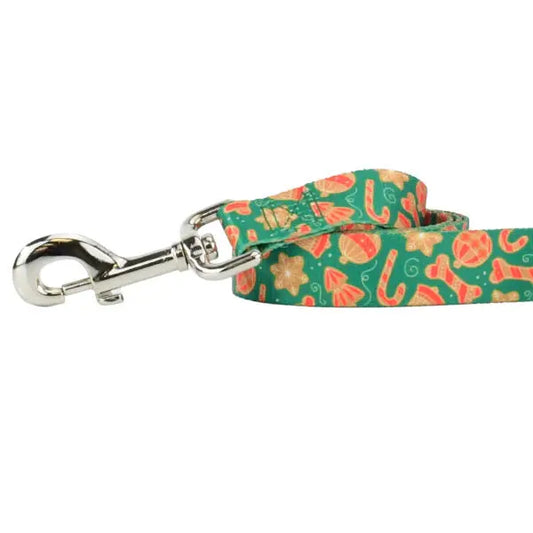 Holiday Cookies Christmas Dog Leash – EarthStyle 2 Hounds Design