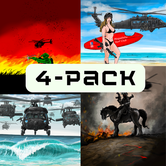 Battle Tribe 4 Pack Natural Soap