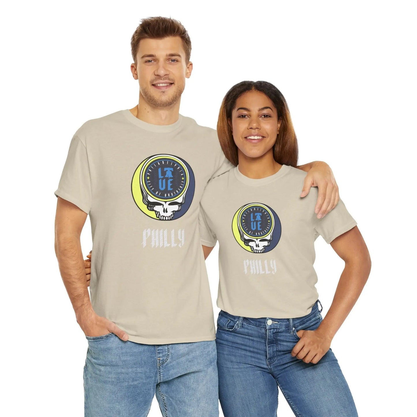 Philly City Connect Logo Stealie × Grateful Dead Tee