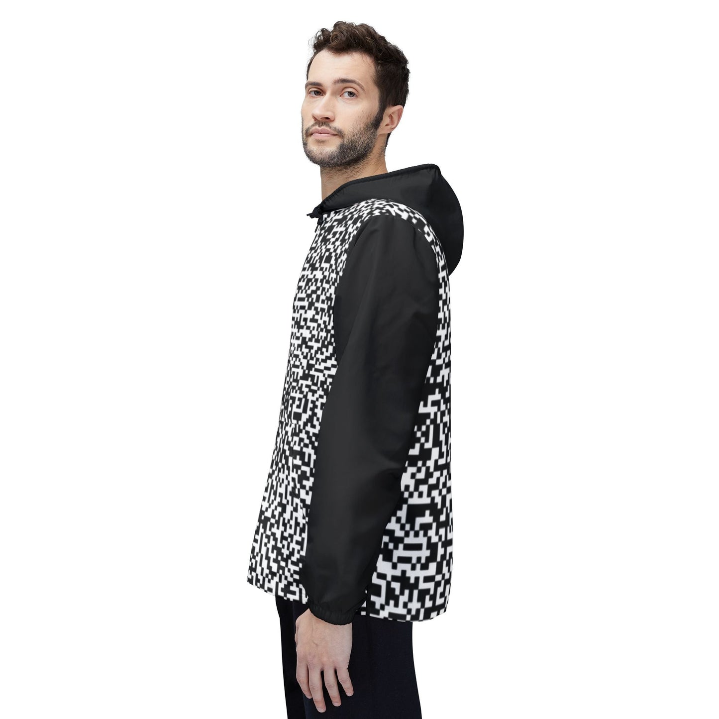 Windbreaker Jacket - "QR Code"