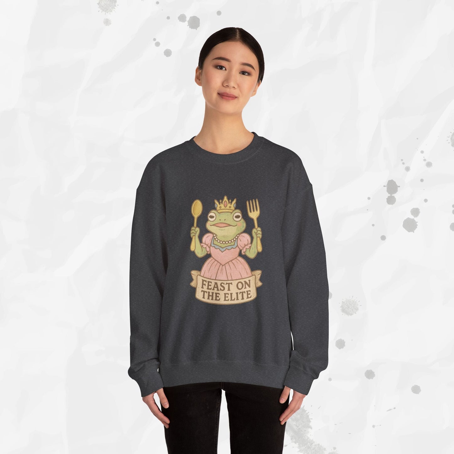 Feast on the Elite – Crewneck Sweatshirt
