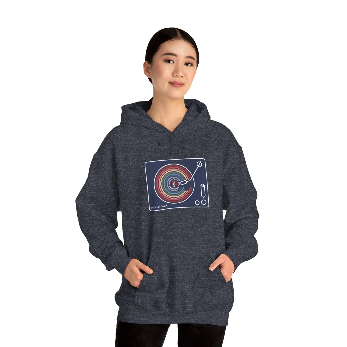 Life is dead.® Music Is What Colors Sound Like Hoodie