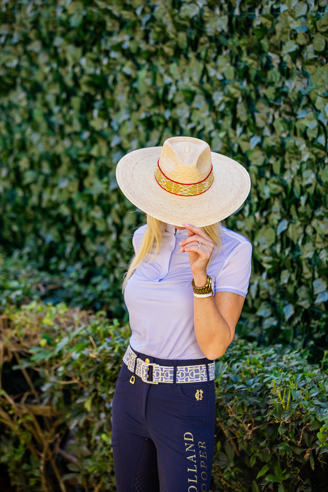 Western Palm Leaf Straw Hat