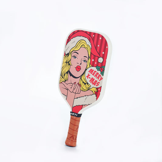 ARTI 16mm Carbon Fiber Kristen&Kristy "X-MAS" Pickleball Paddle