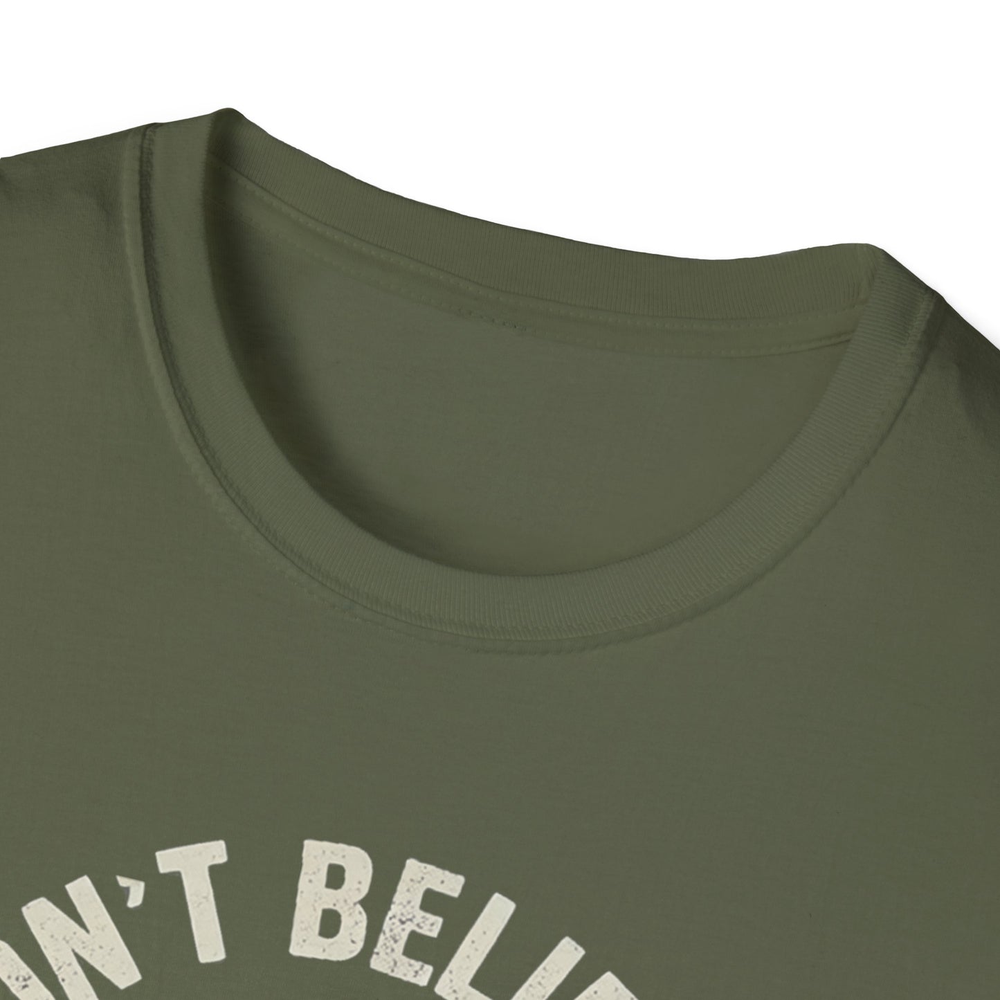 I Don't Believe in Humans Alien Shirt - Funny Sci‑Fi Graphic Tee