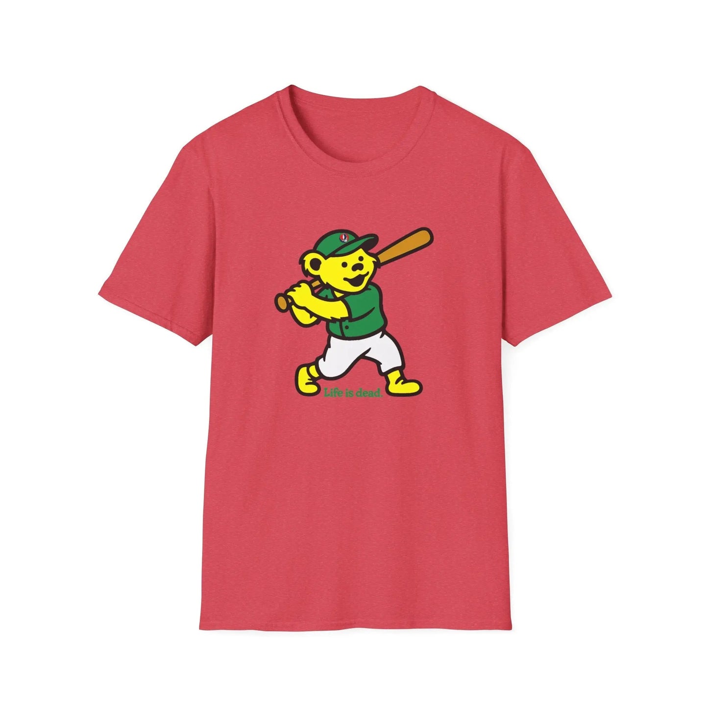 Baseball Edition Dancing Bear - Life is dead.® × Grateful Dead Tee