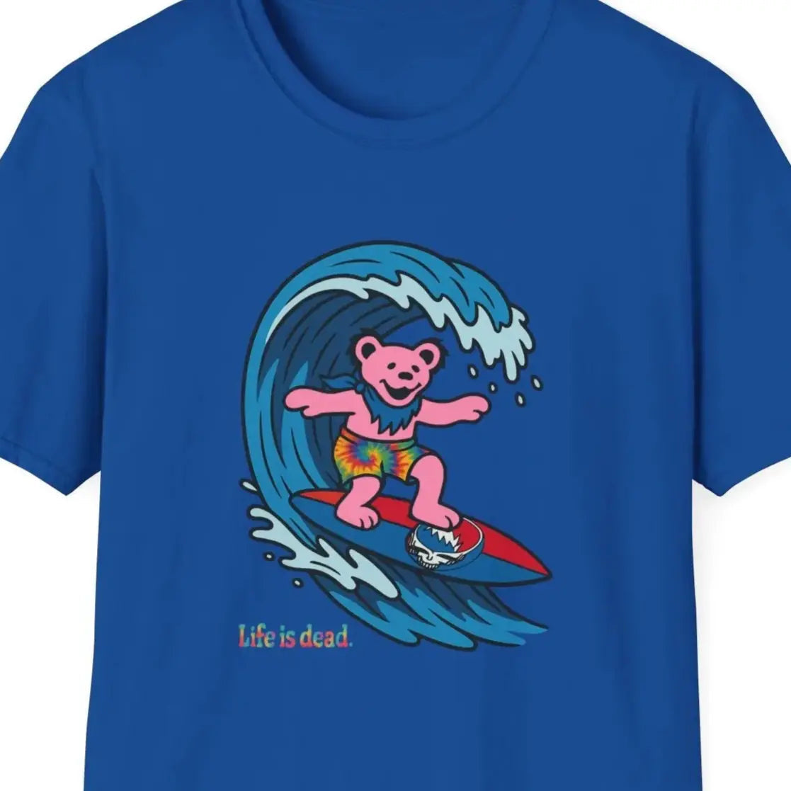 Surfin' Bear - Life is dead.® × Grateful Dead Tee