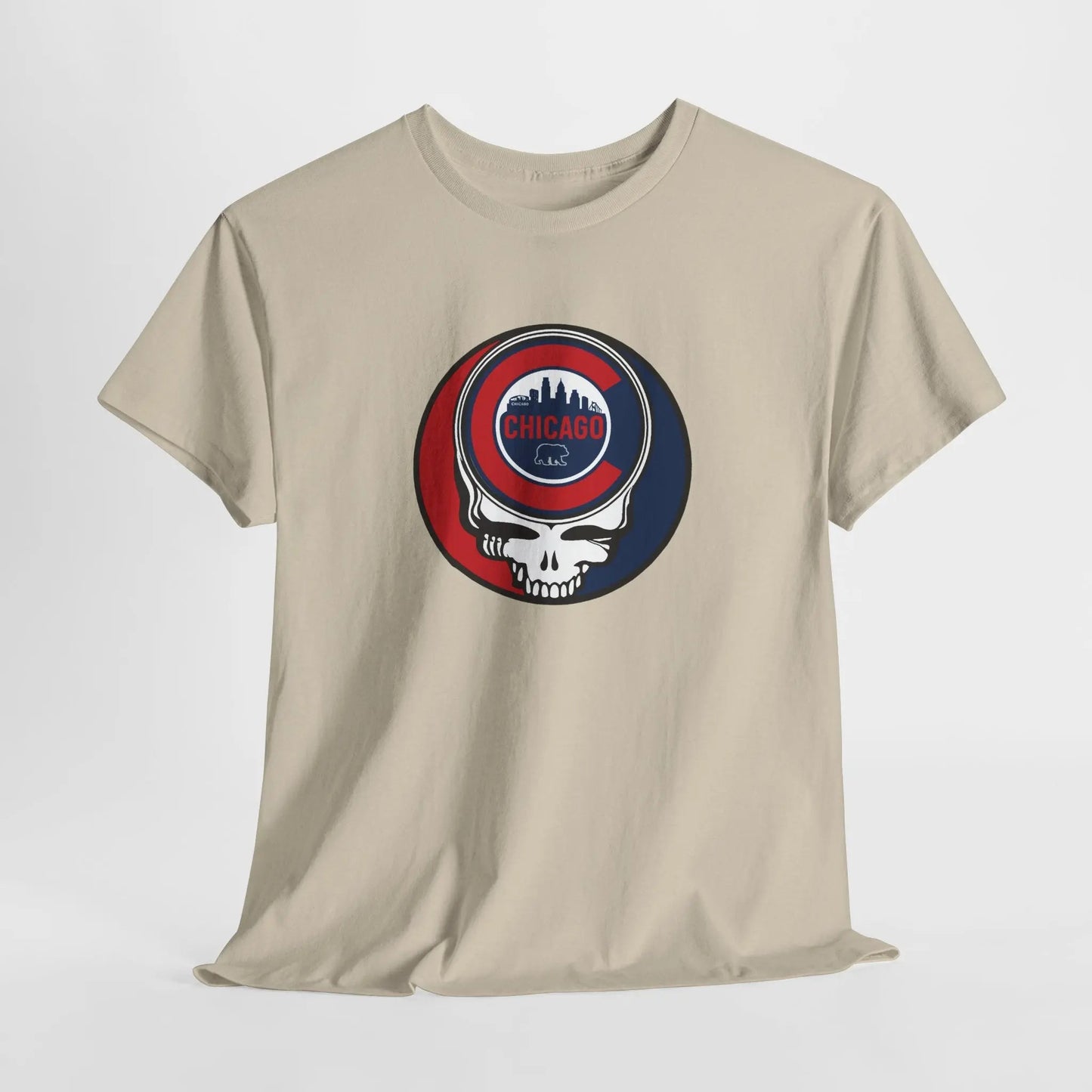 Chicago Cubs original Stealie × Grateful Dead Tee