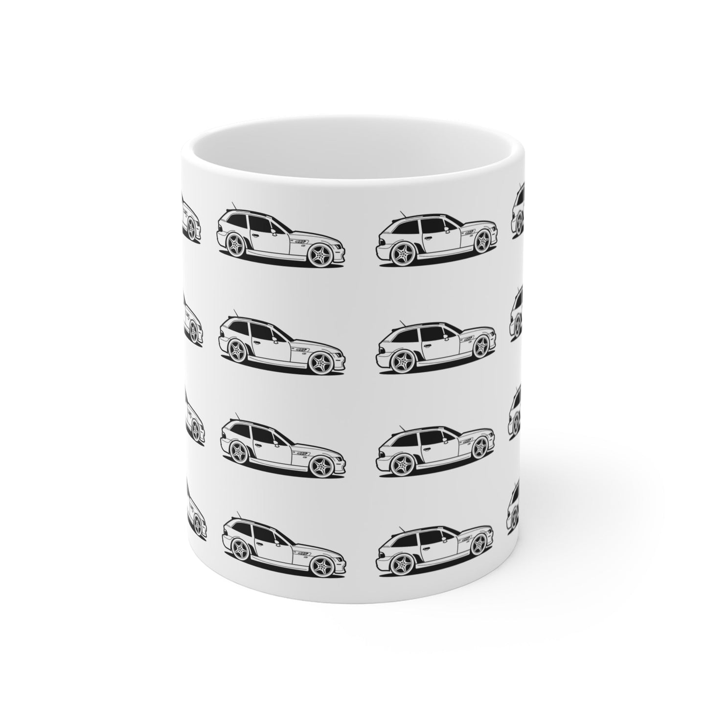 M Coupe Lover's 11oz Mug - Perfect Gift for Automotive Enthusiasts, Coffee Lover's Companion, Car-Themed Drinkware, Unique Birthday Present