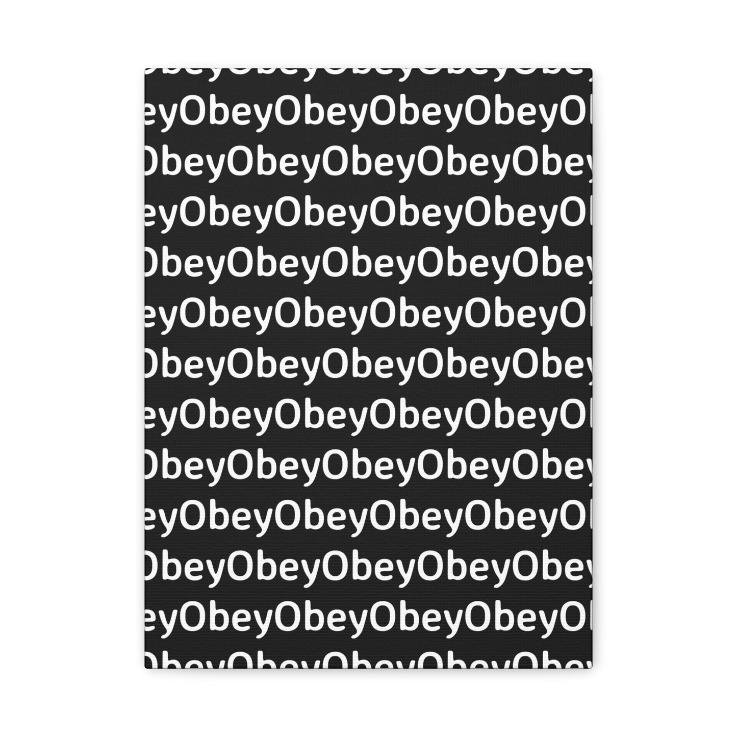 "Obey" - Classic Canvas