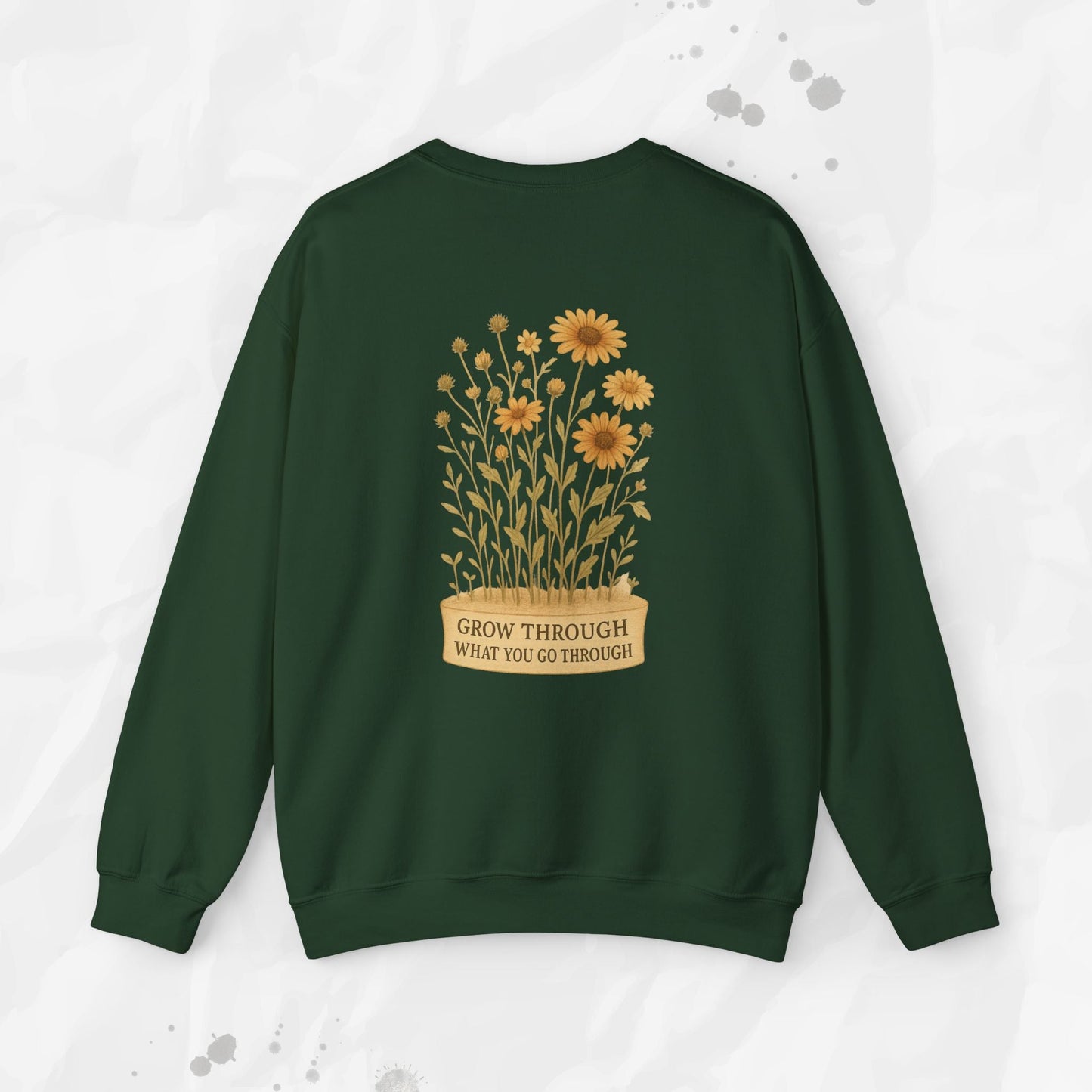 Grow Through What You Go Through - Crewneck Sweatshirt