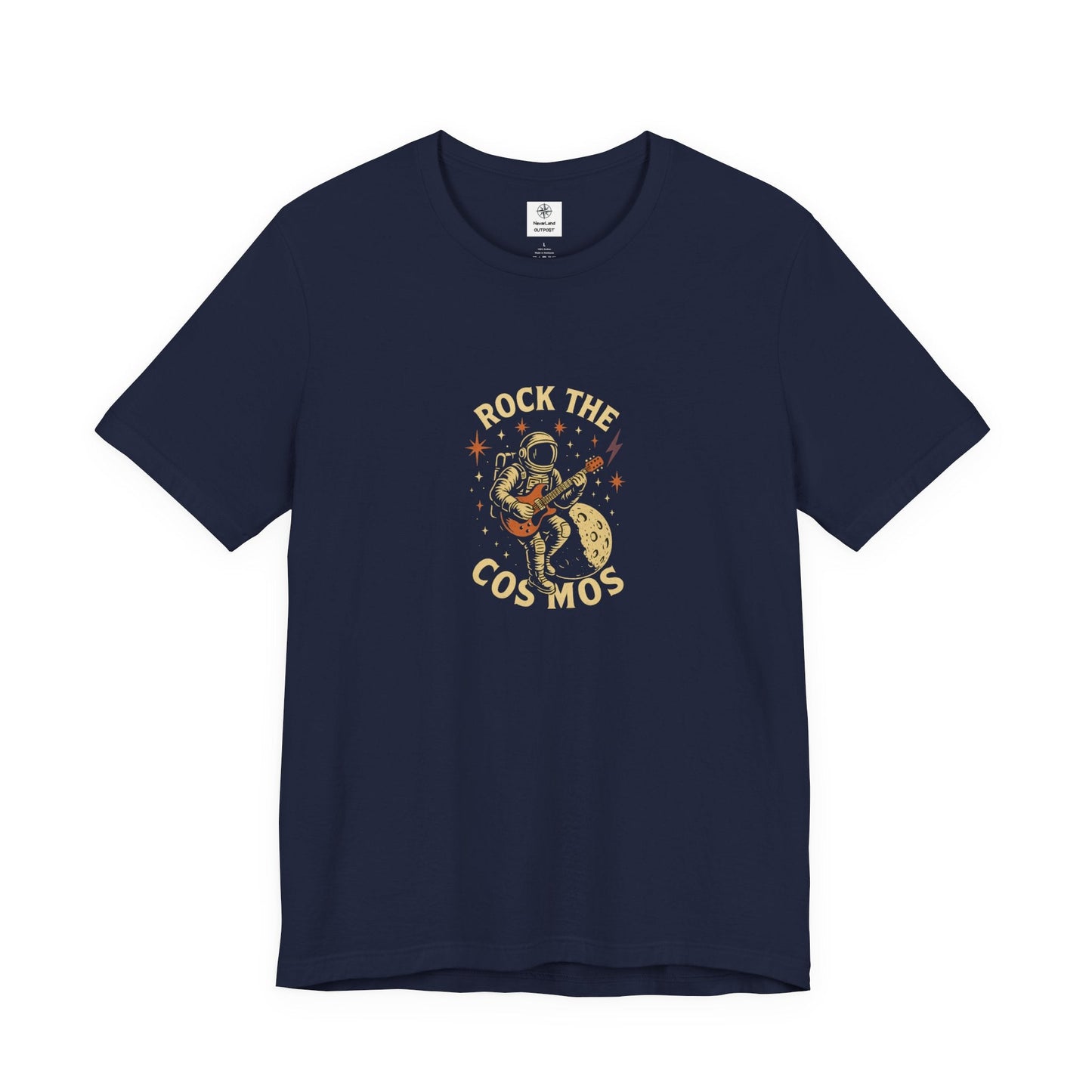 Rock the Cosmos T-Shirt — "Rock the Cosmos" Graphic Tee for Space Lovers