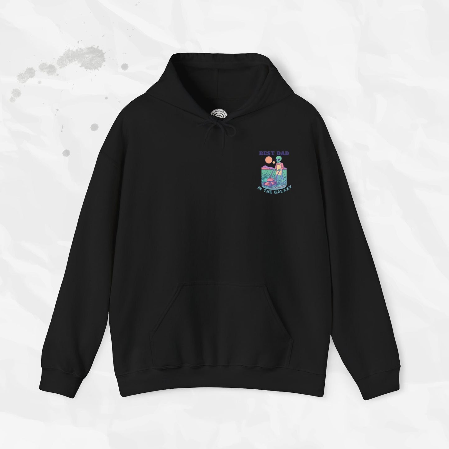 Best Dad in the Galaxy – Hoodie (Pocket Print)
