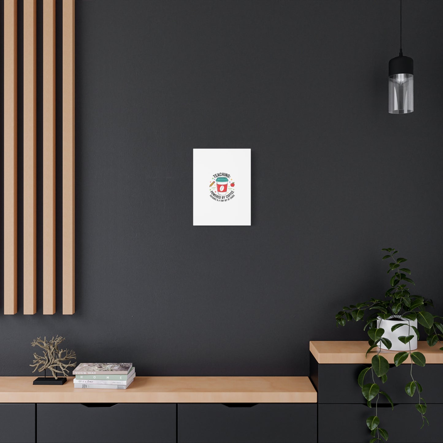 Teaching Powered by Coffee Canvas, Teacher Appreciation Gifts | Teacher Life, Classroom Humor