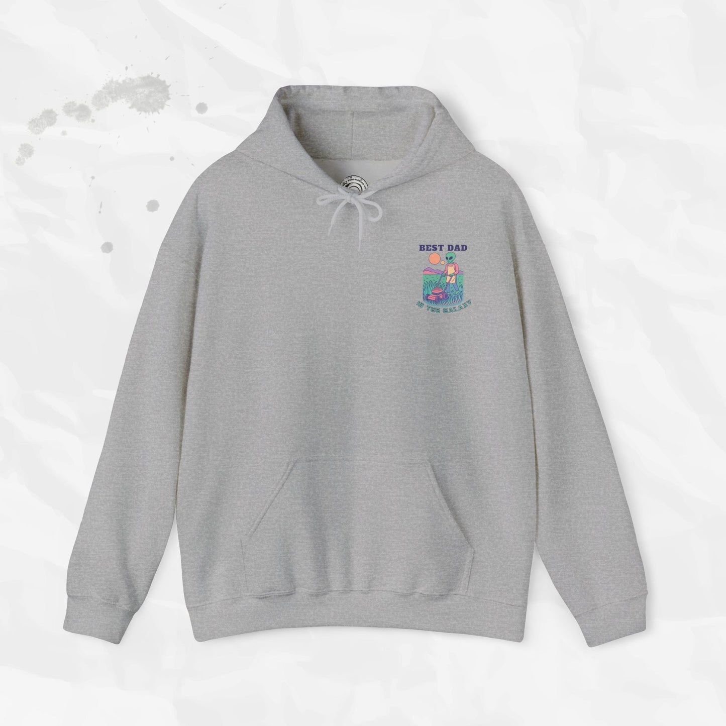 Best Dad in the Galaxy – Hoodie (Pocket Print)